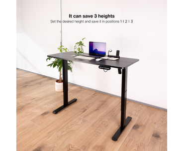MESA ESCRITORIO ORIGAMI ELECTRICA NEGRO TOOQ
