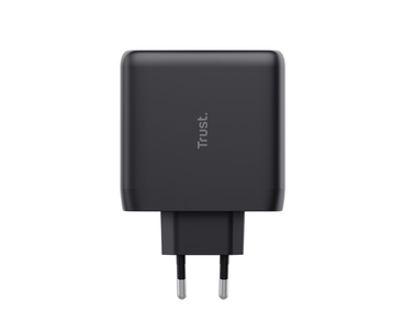 CARGADOR PARED/VIAJE USB-C 100W MAXO NEGRO TRUST