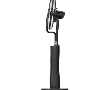 VENTILADOR DE PIE DIGITAL CON HUMIFICADOR BLACK MIST II NEGRO HAEGER
